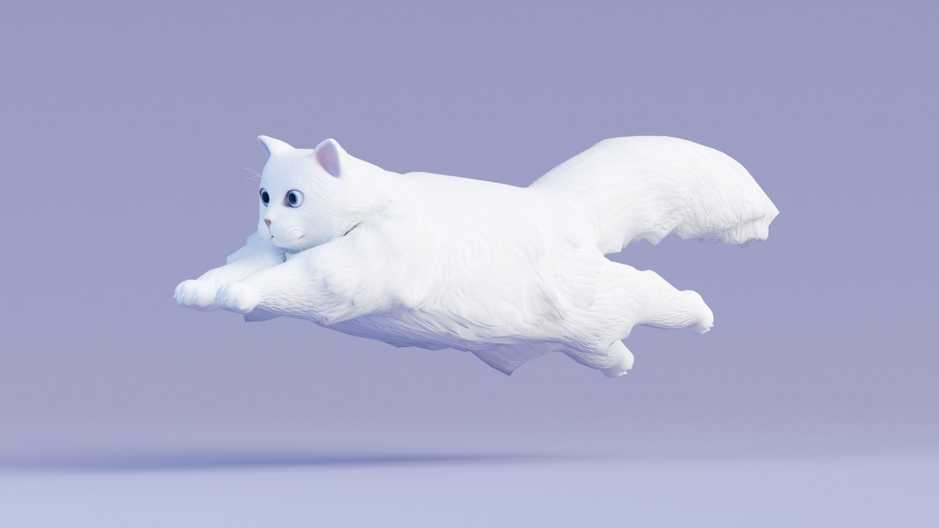 Stylized Cats - Bundle Edition Low-poly 3D model_62