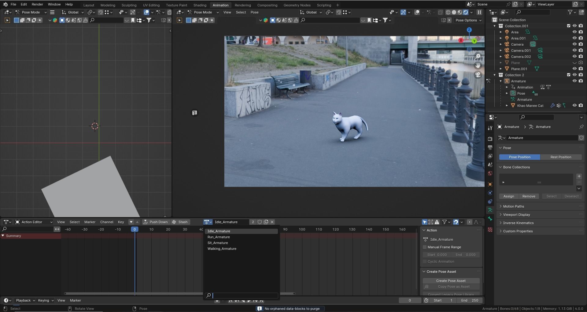 Stylized Cats - Bundle Edition Low-poly 3D model_47