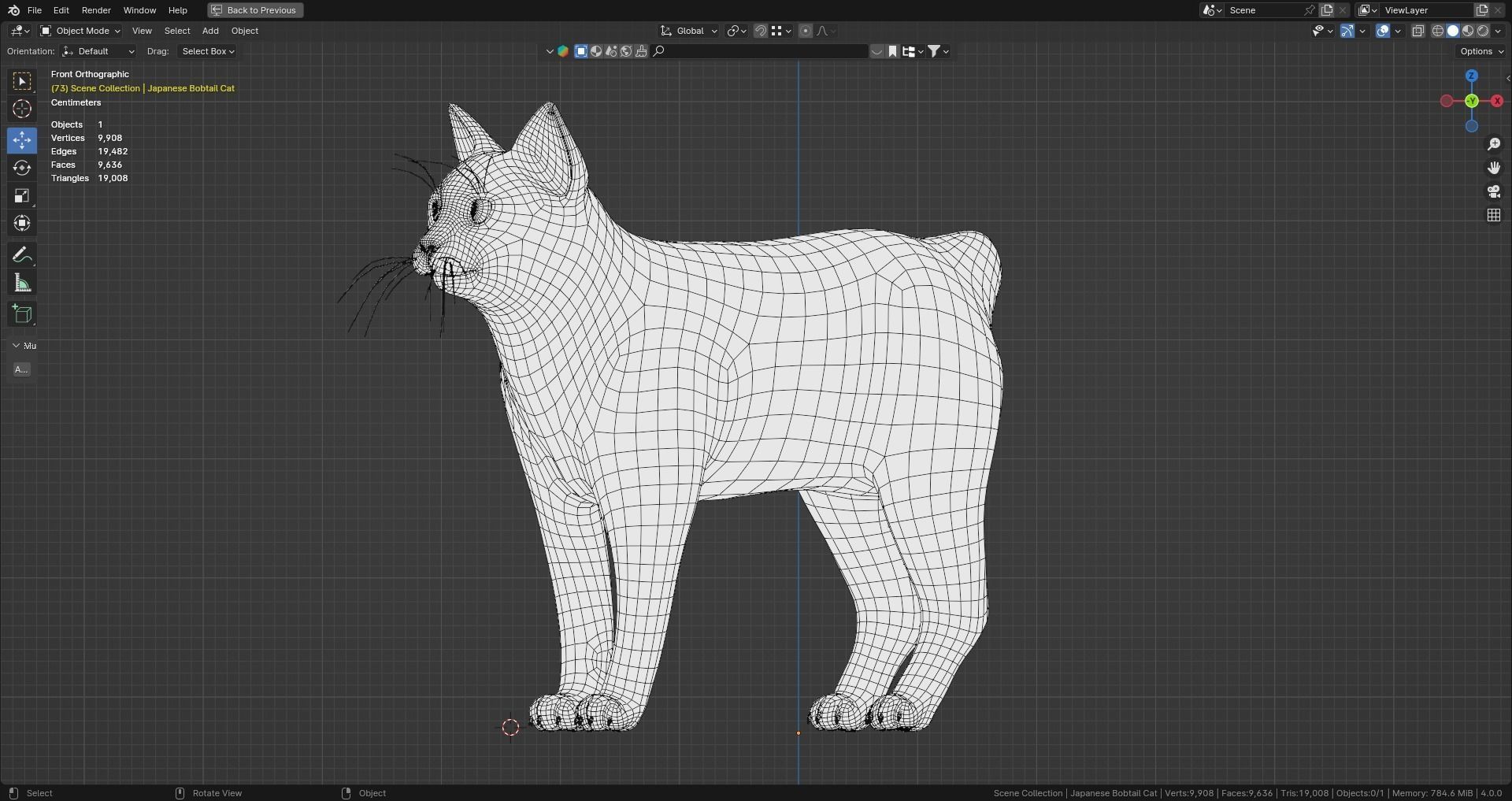 Stylized Cats - Bundle Edition Low-poly 3D model_40