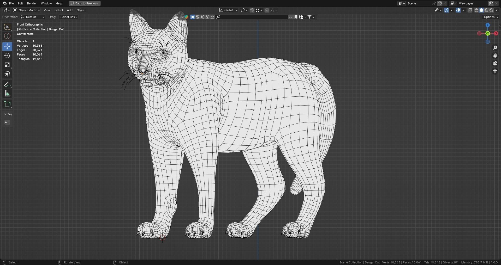 Stylized Cats - Bundle Edition Low-poly 3D model_10