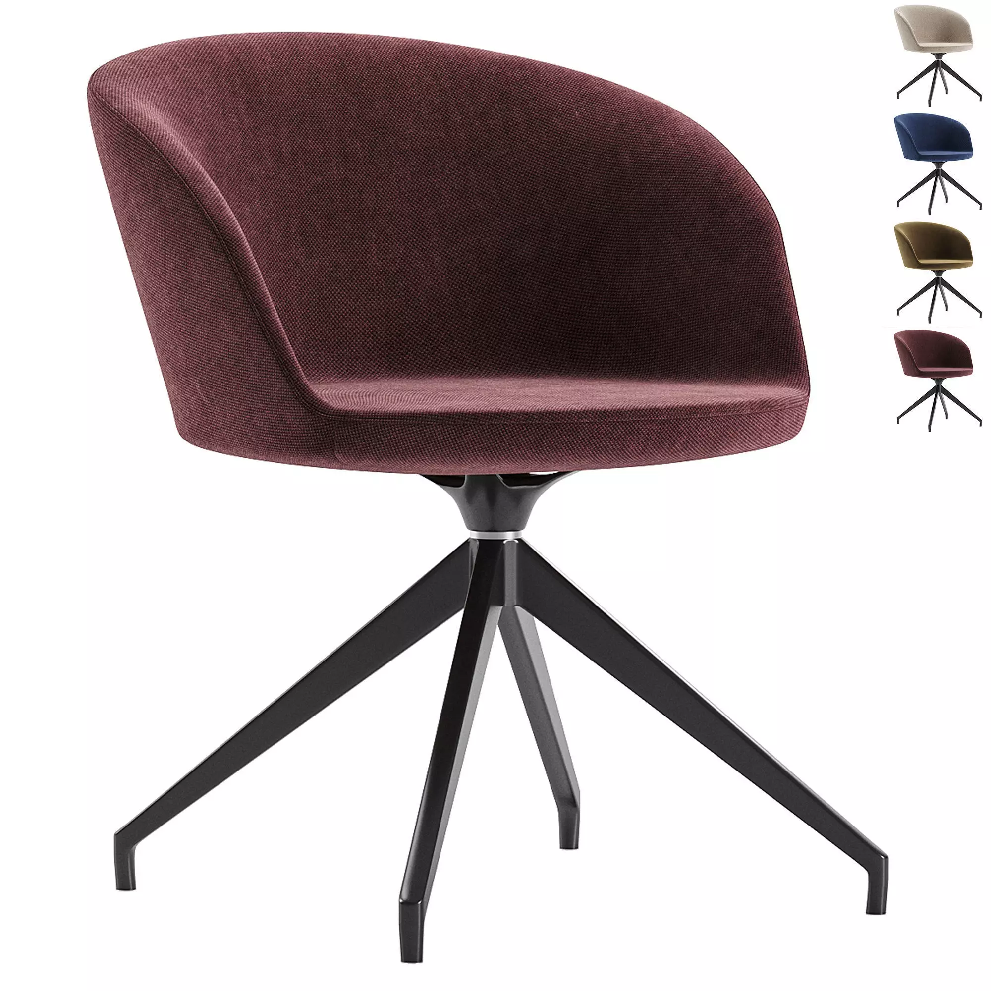 Mina Meeting chair 3D model