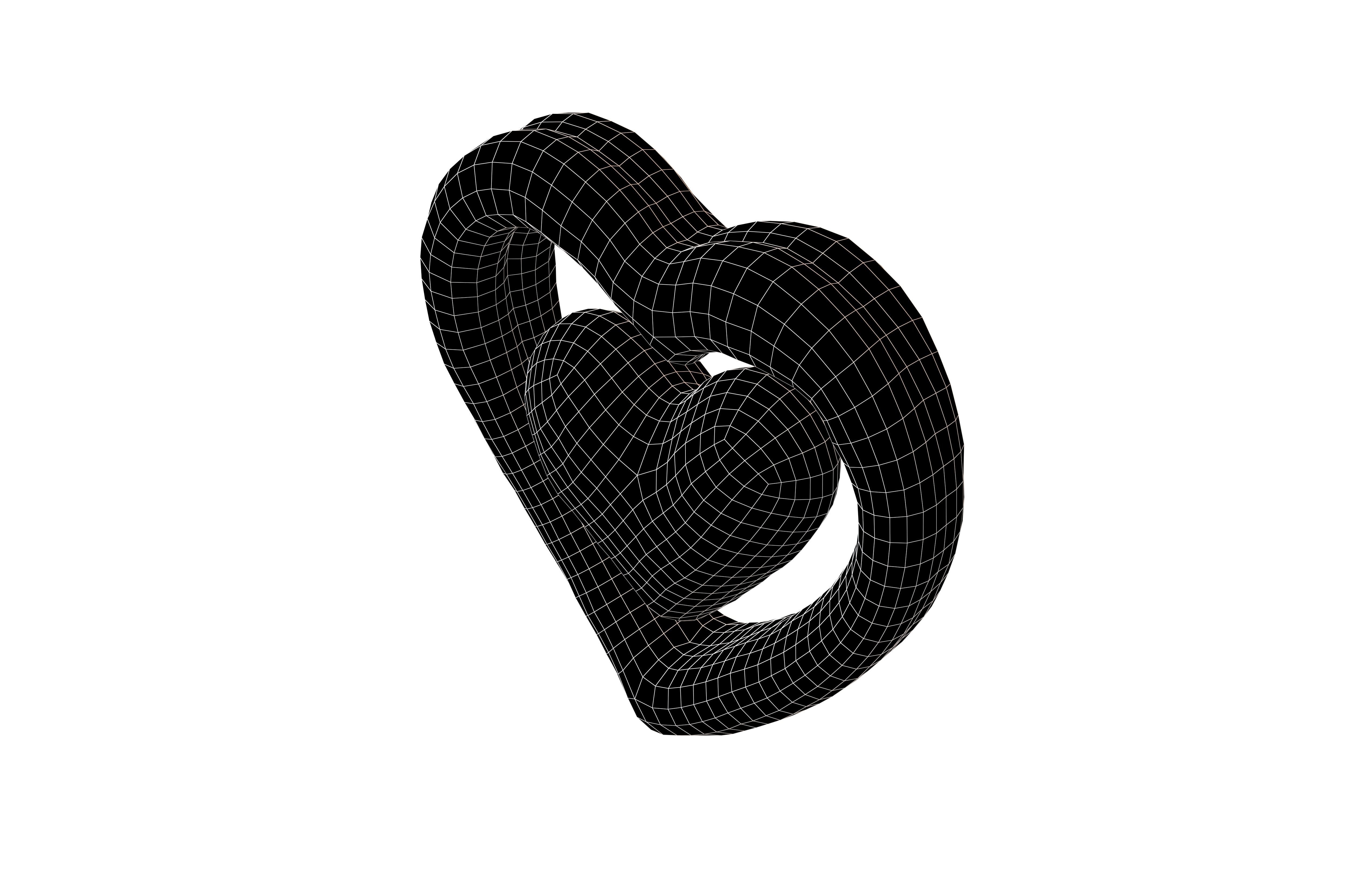 Heart Icon v1 002 Low-poly 3D model_4