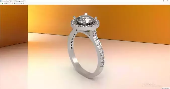Halo ring
