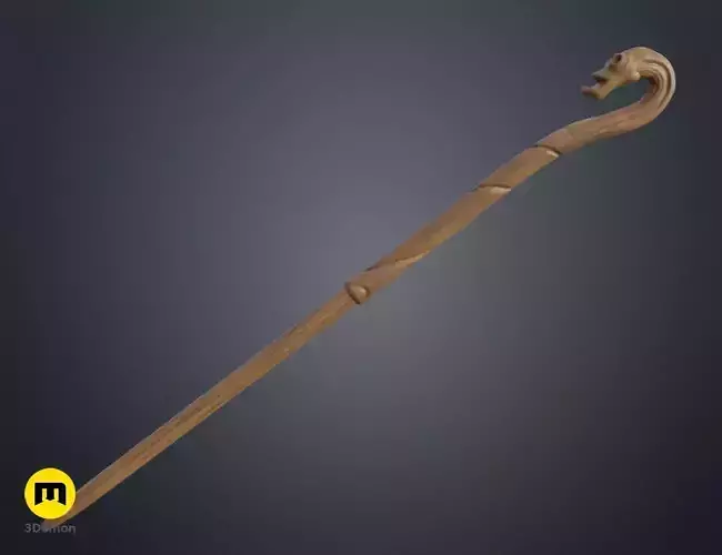 Antonin Dolohov wand 3D print model