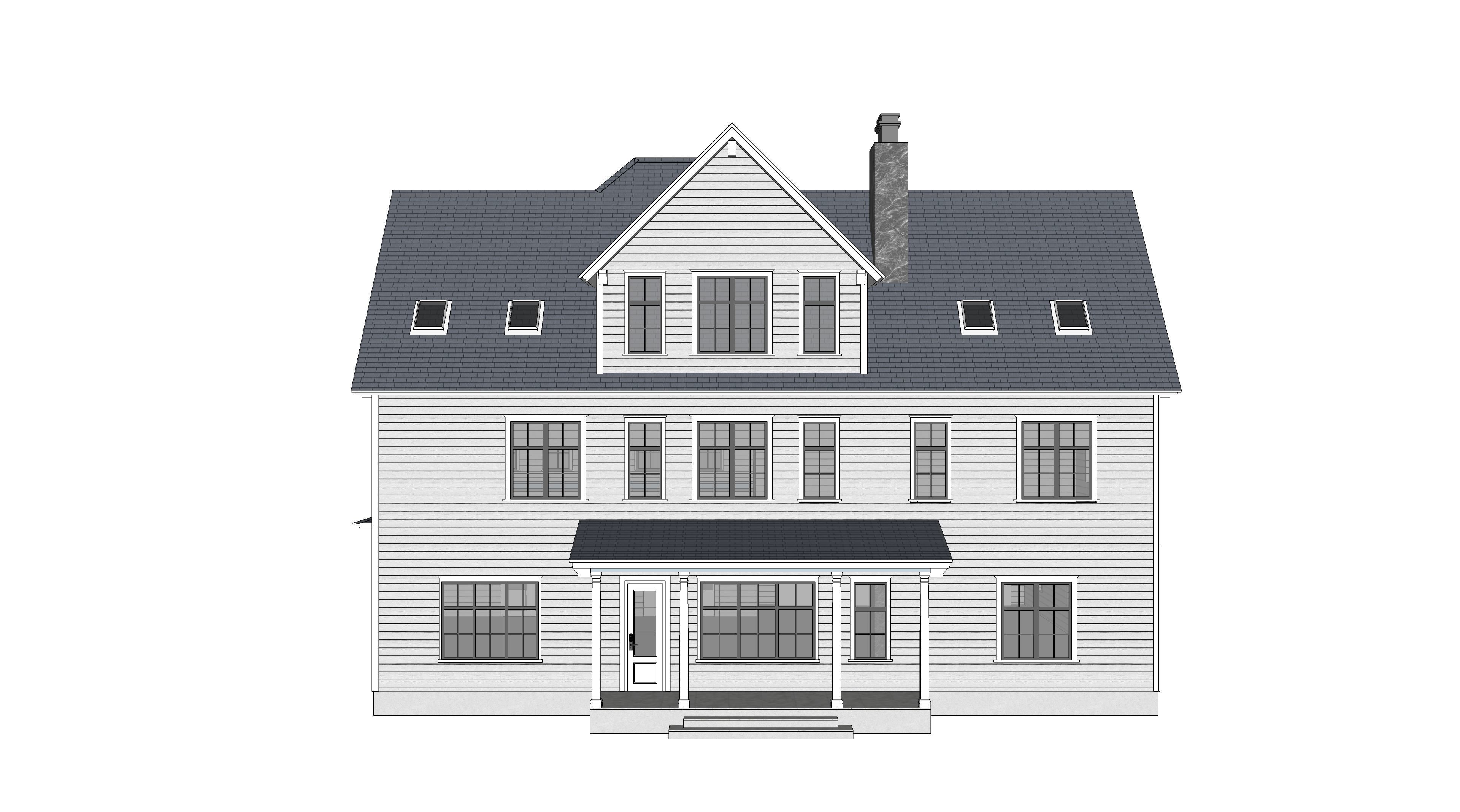 Craftsman House-14 3D model_2