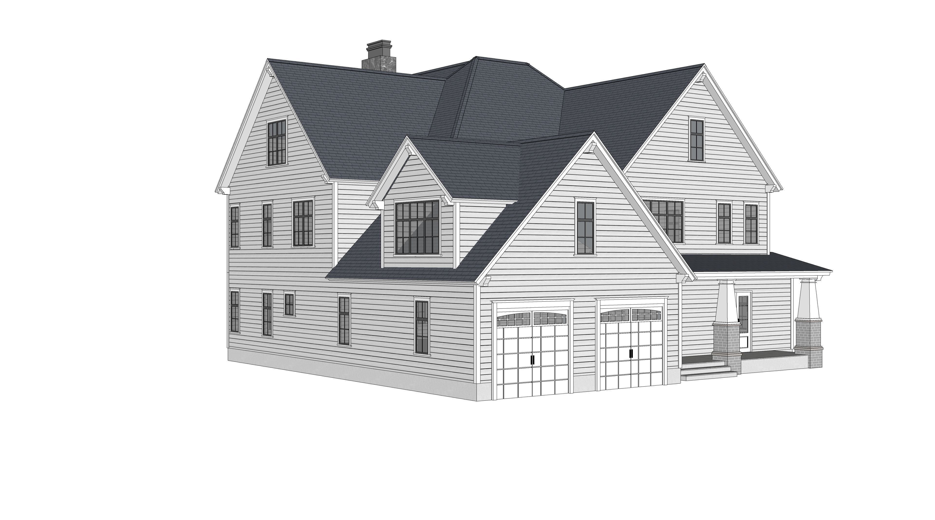 Craftsman House-14 3D model_5