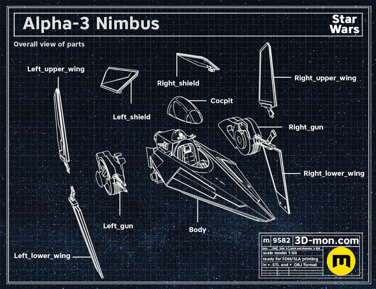  Alpha-3 Nimbus 3D print model_1
