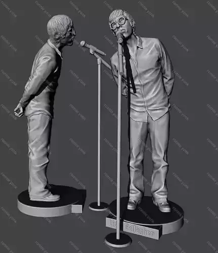 LIAM GALLAGHER OASIS 3D PRINTING 3D print model