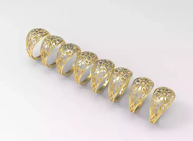 8 women fusion ring 