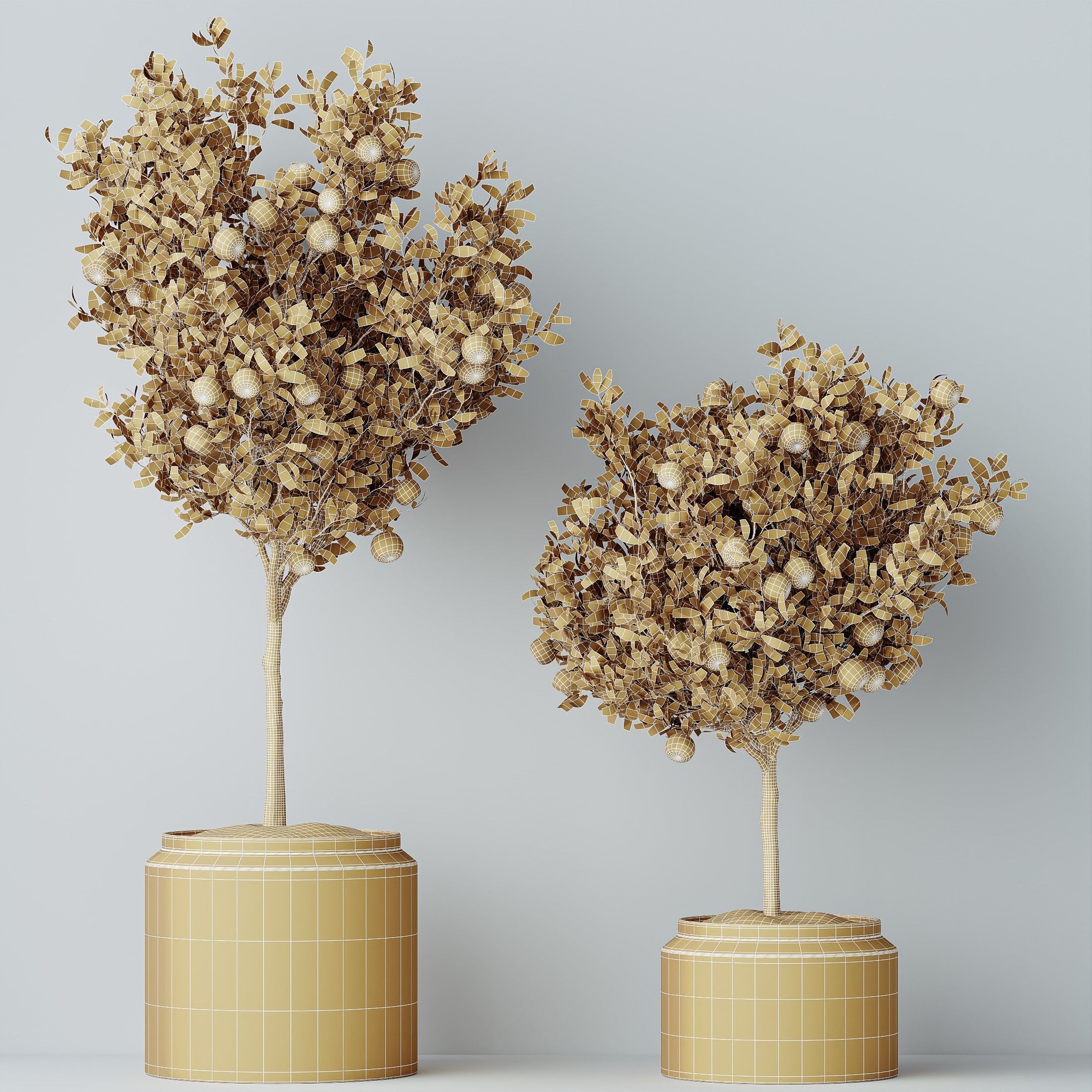 12 Different SETS of Plant Indoor SET VOL156 3D Model Collection_40