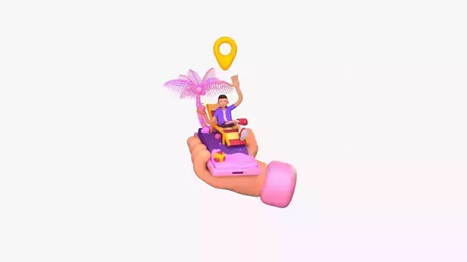 Traveling Location 3D model