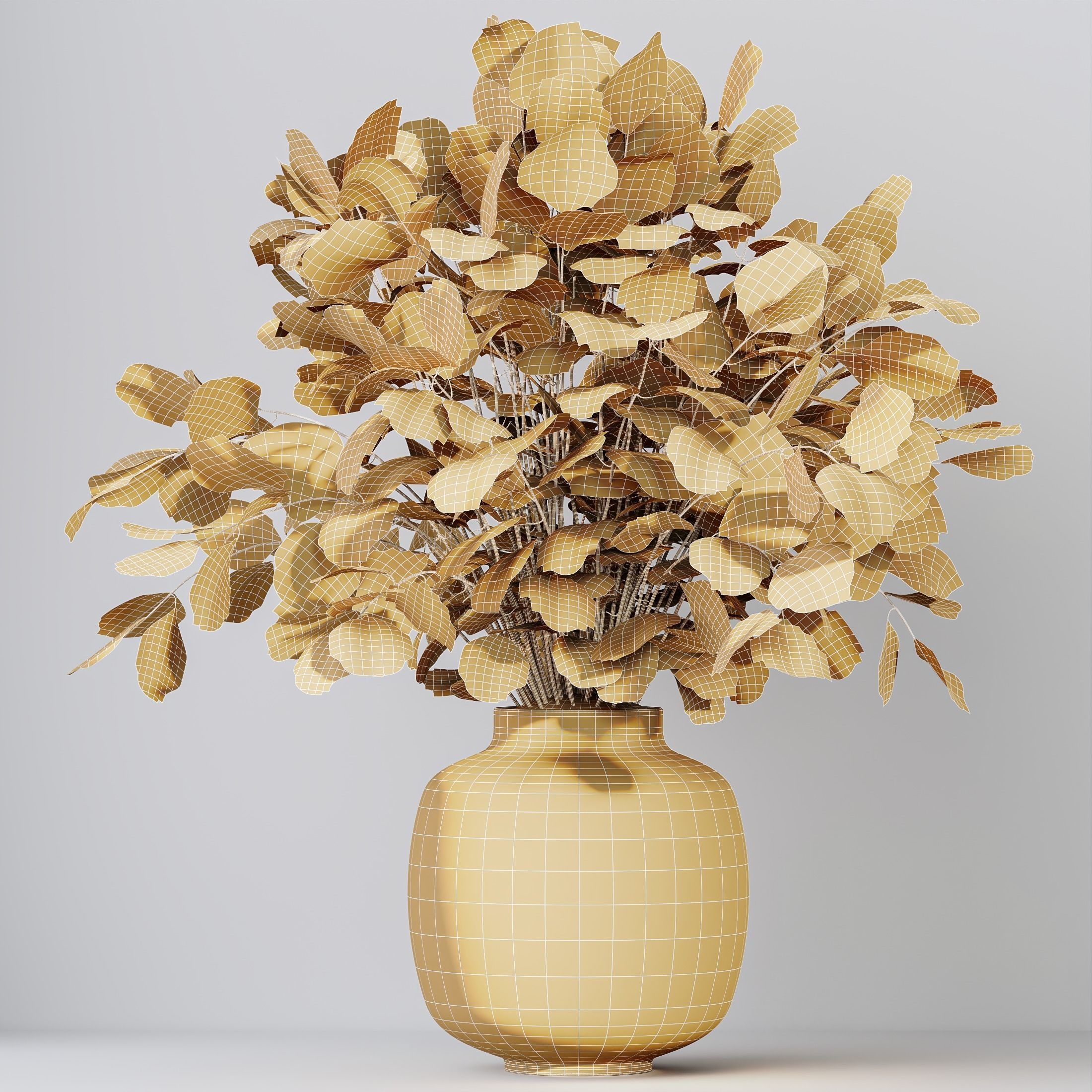 12 Different SETS of Plant Indoor SET VOL157 3D Model Collection_37