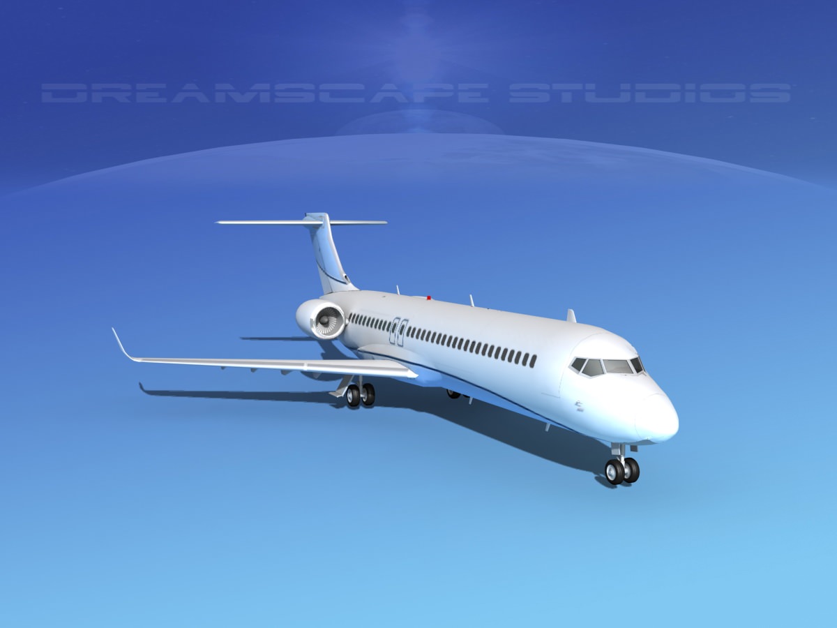 Comac ARJ21-700 Corporate 3 3D model_3