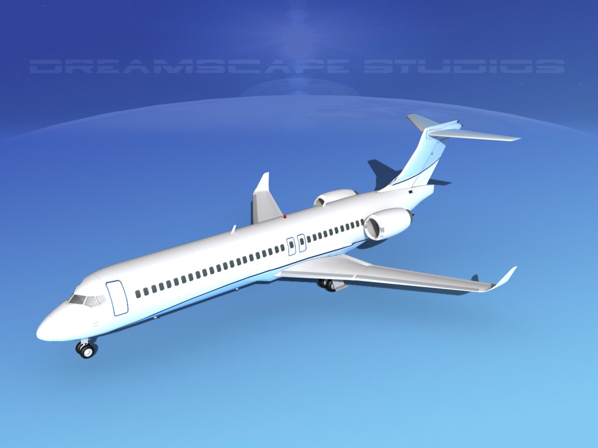 Comac ARJ21-700 Corporate 3 3D model_10