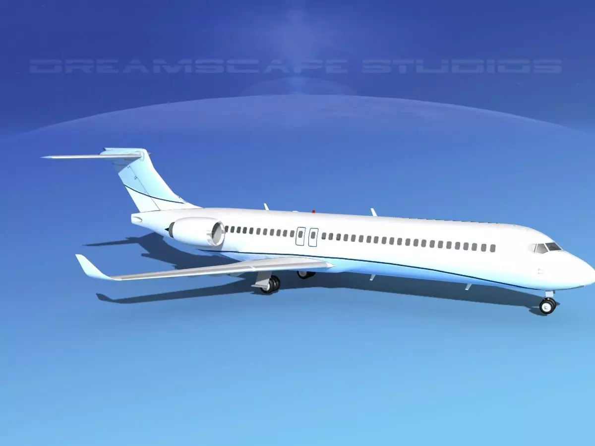 Comac ARJ21-700 Corporate 3 3D model_0