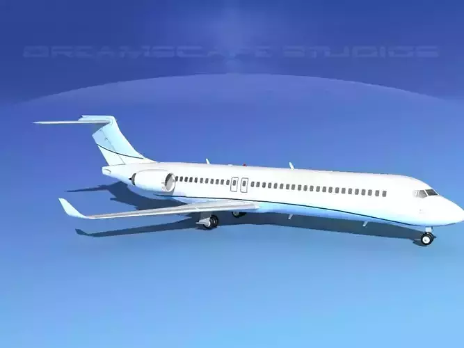 Comac ARJ21-700 Corporate 3 3D model