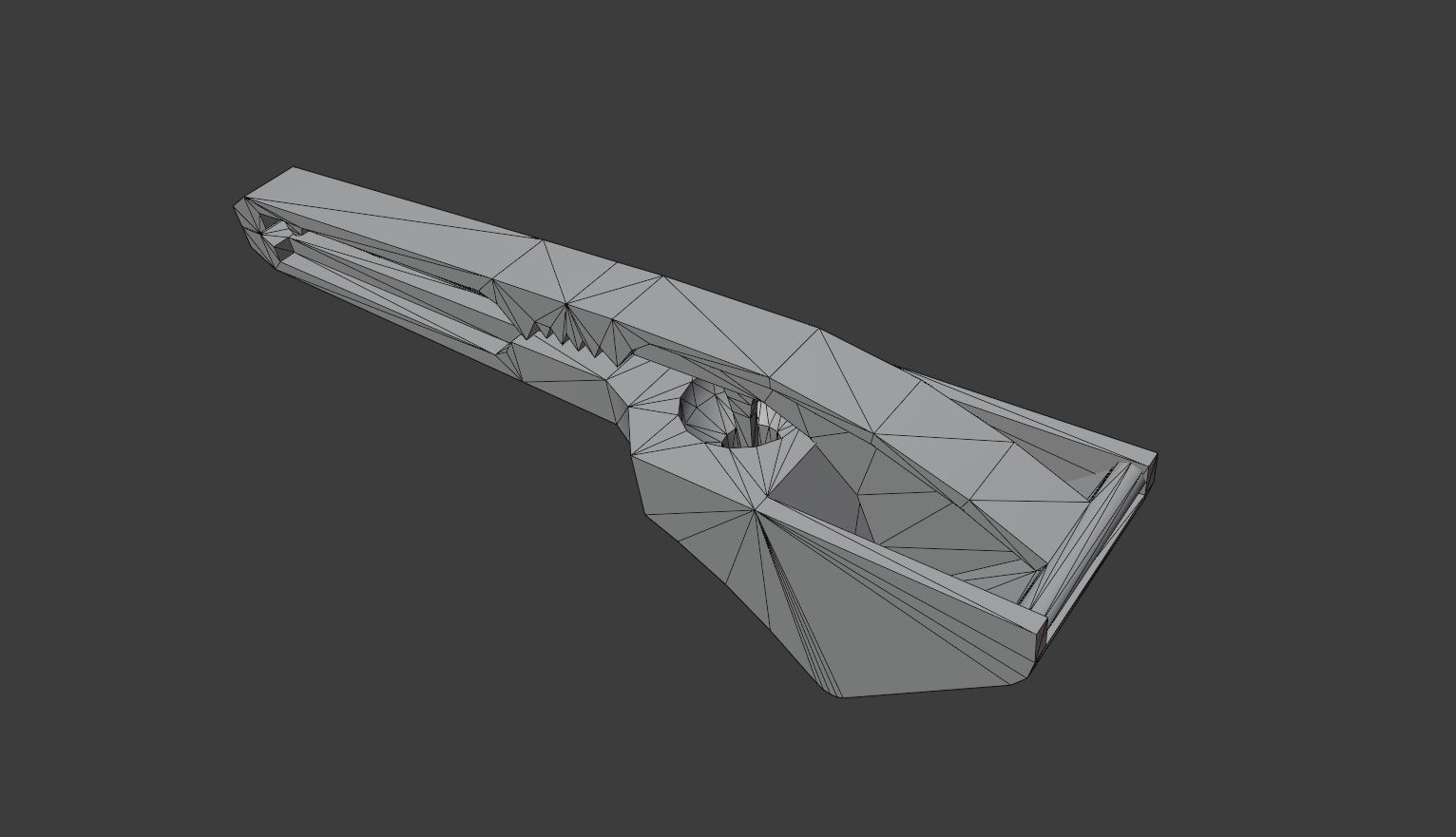 Old metallic kitchen appliances from ussr Low-poly 3D model_18