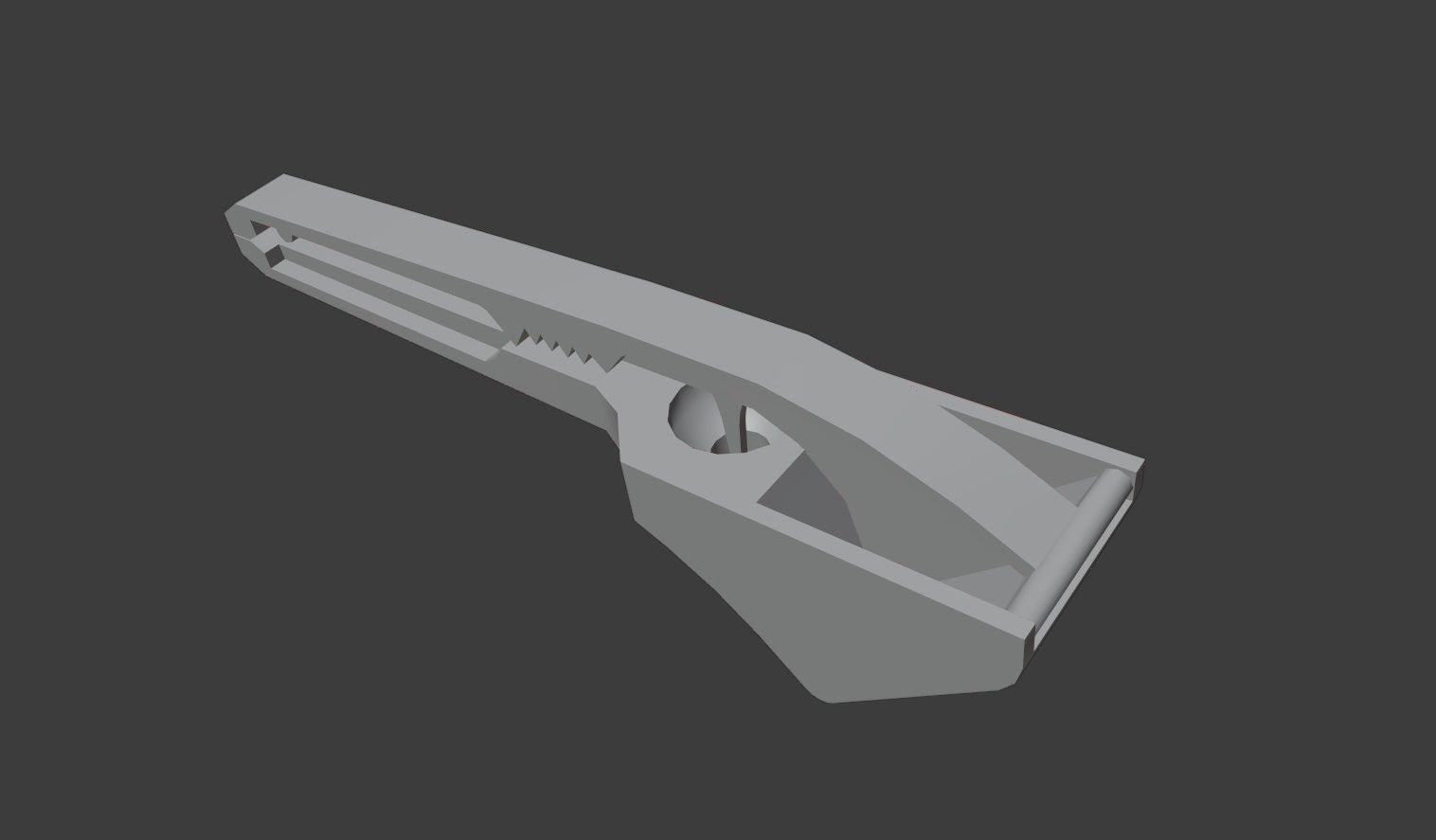 Old metallic kitchen appliances from ussr Low-poly 3D model_17