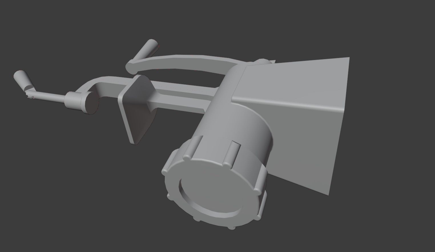 Old metallic kitchen appliances from ussr Low-poly 3D model_12