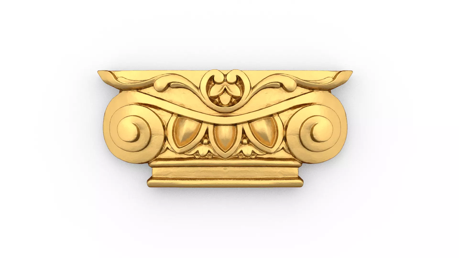 Classic carved decor ornament 496 3D print model
