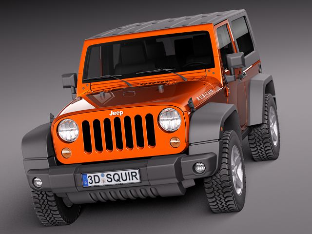 Jeep wrangler 3d