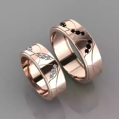  wedding rings ko0054