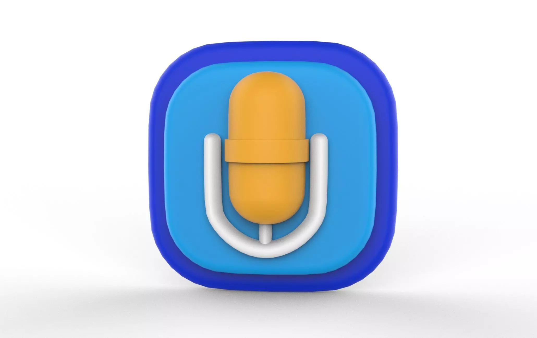 microphone model 3D model
