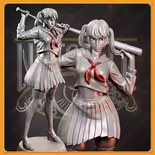 Nutshell Atelier - High school girl 3D print model