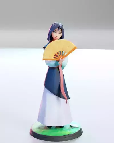 MULAN MADE FOR 3D PRINTING