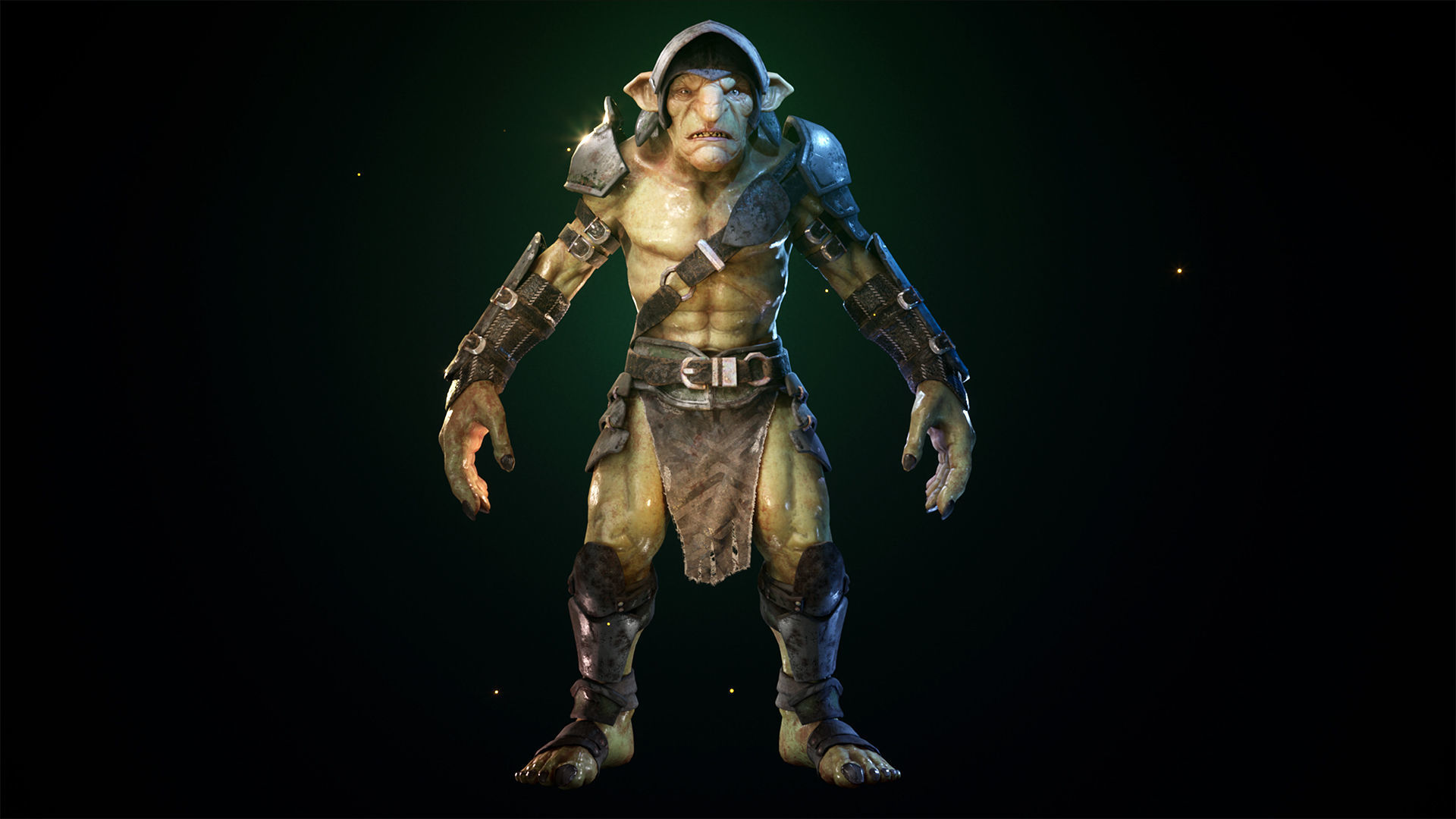 Creature pack 01 Low-poly 3D model_28