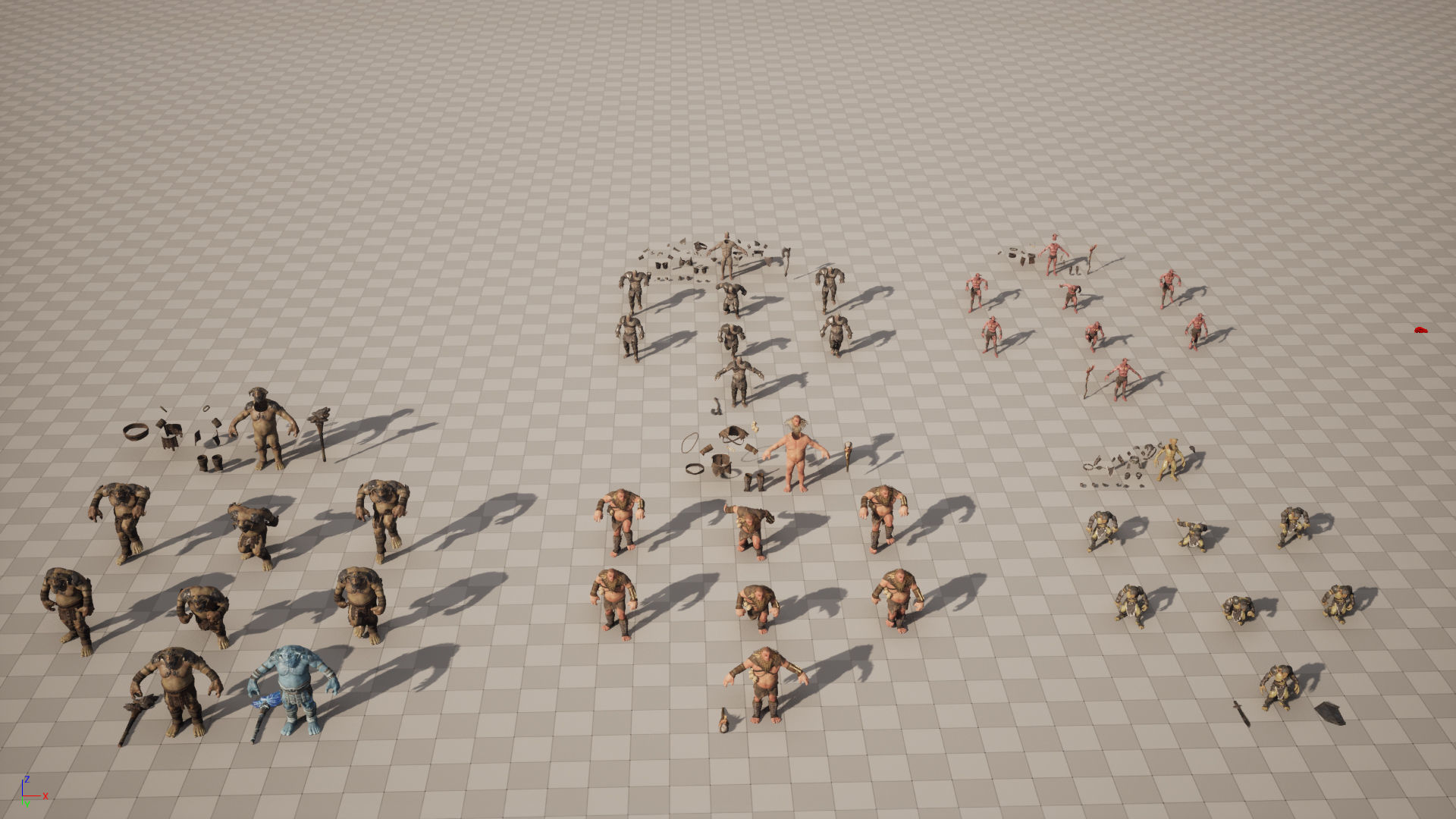 Creature pack 01 Low-poly 3D model_65