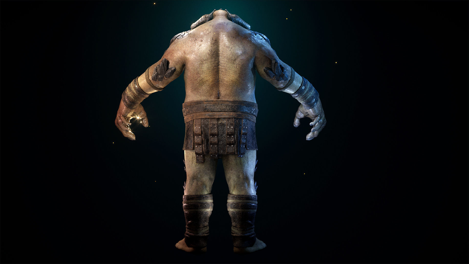 Creature pack 01 Low-poly 3D model_9