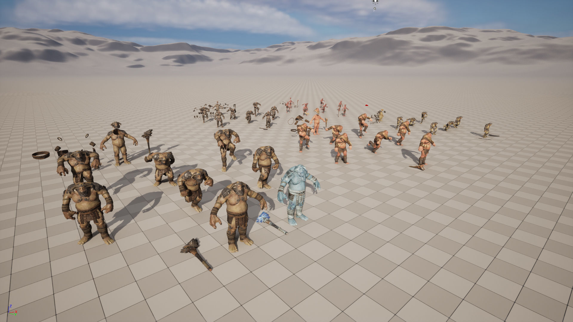 Creature pack 01 Low-poly 3D model_64