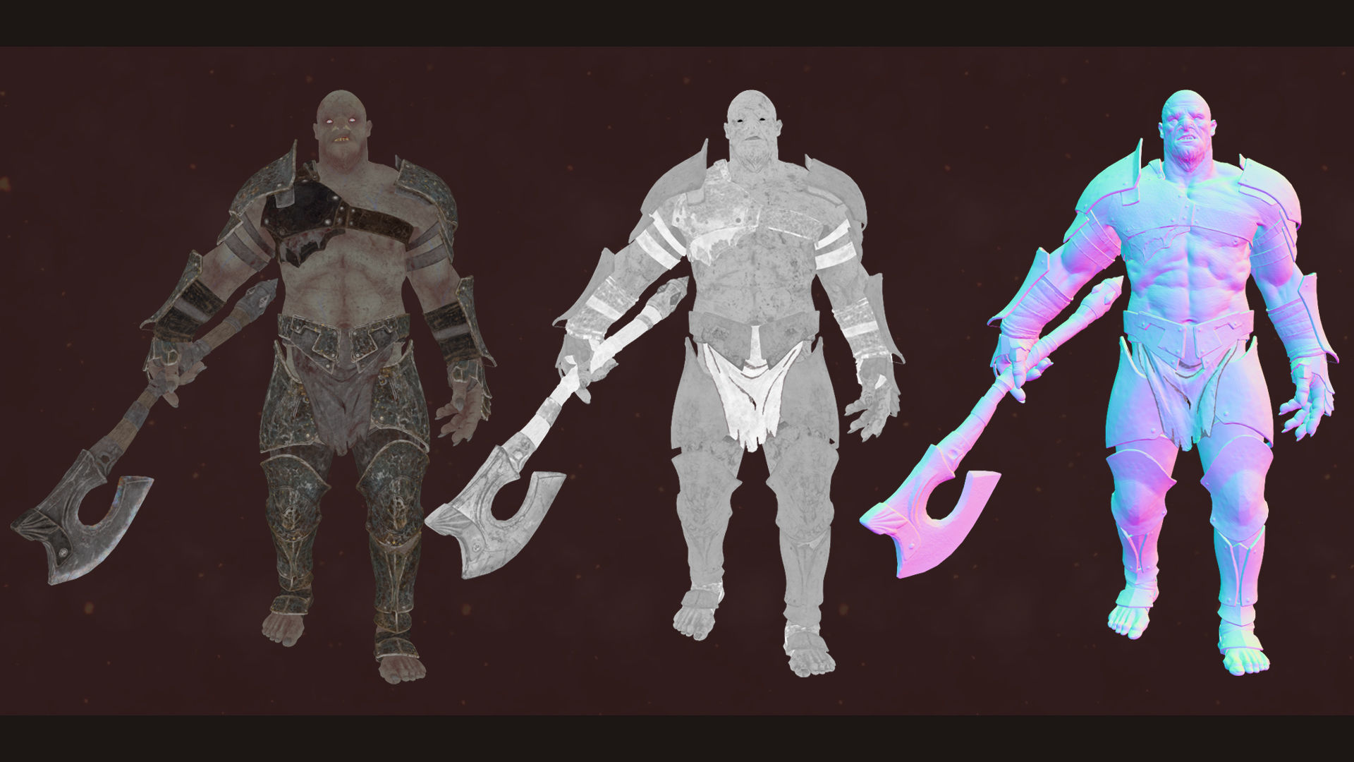 Creature pack 01 Low-poly 3D model_46