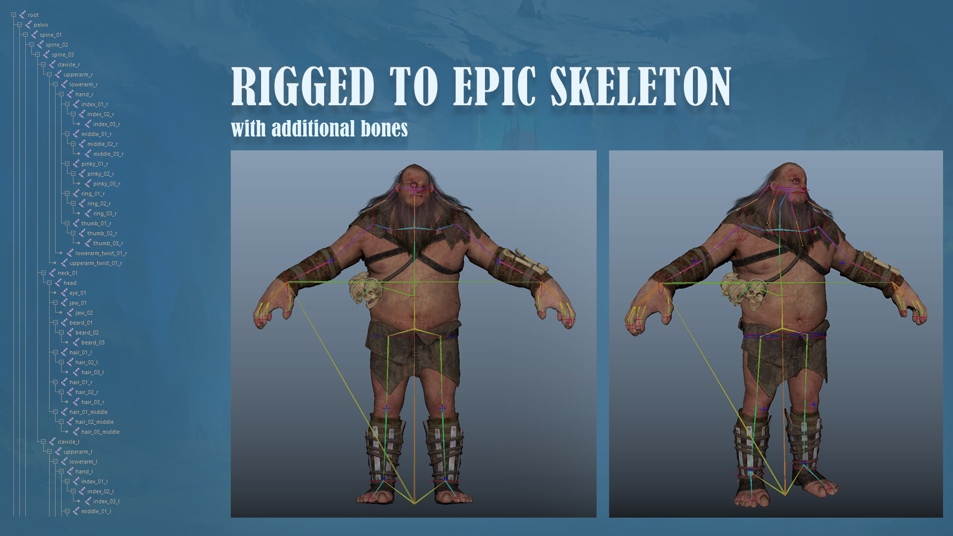 Creature pack 01 Low-poly 3D model_24