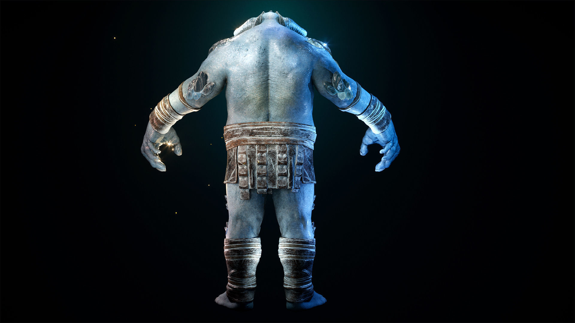 Creature pack 01 Low-poly 3D model_10