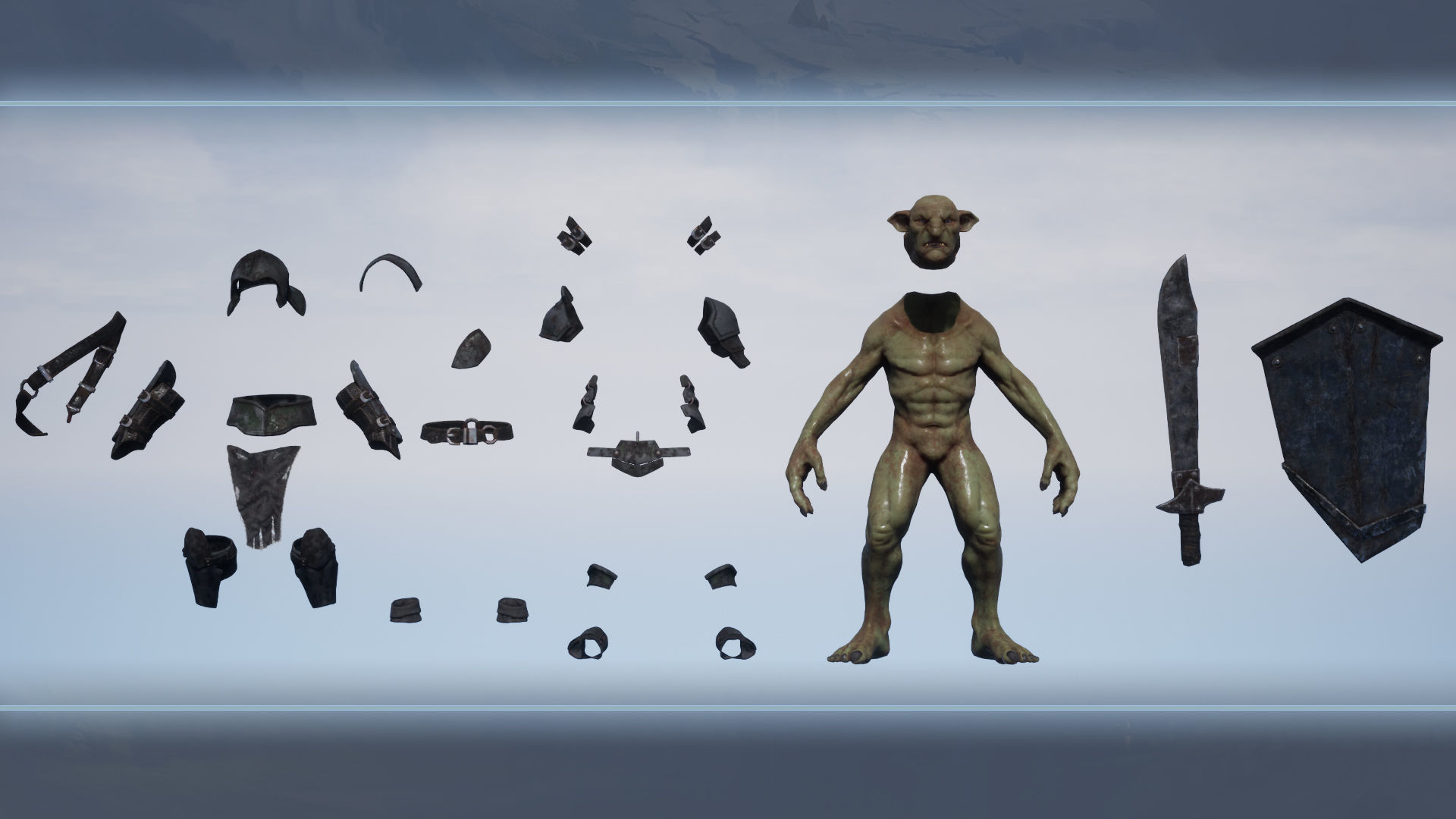 Creature pack 01 Low-poly 3D model_38