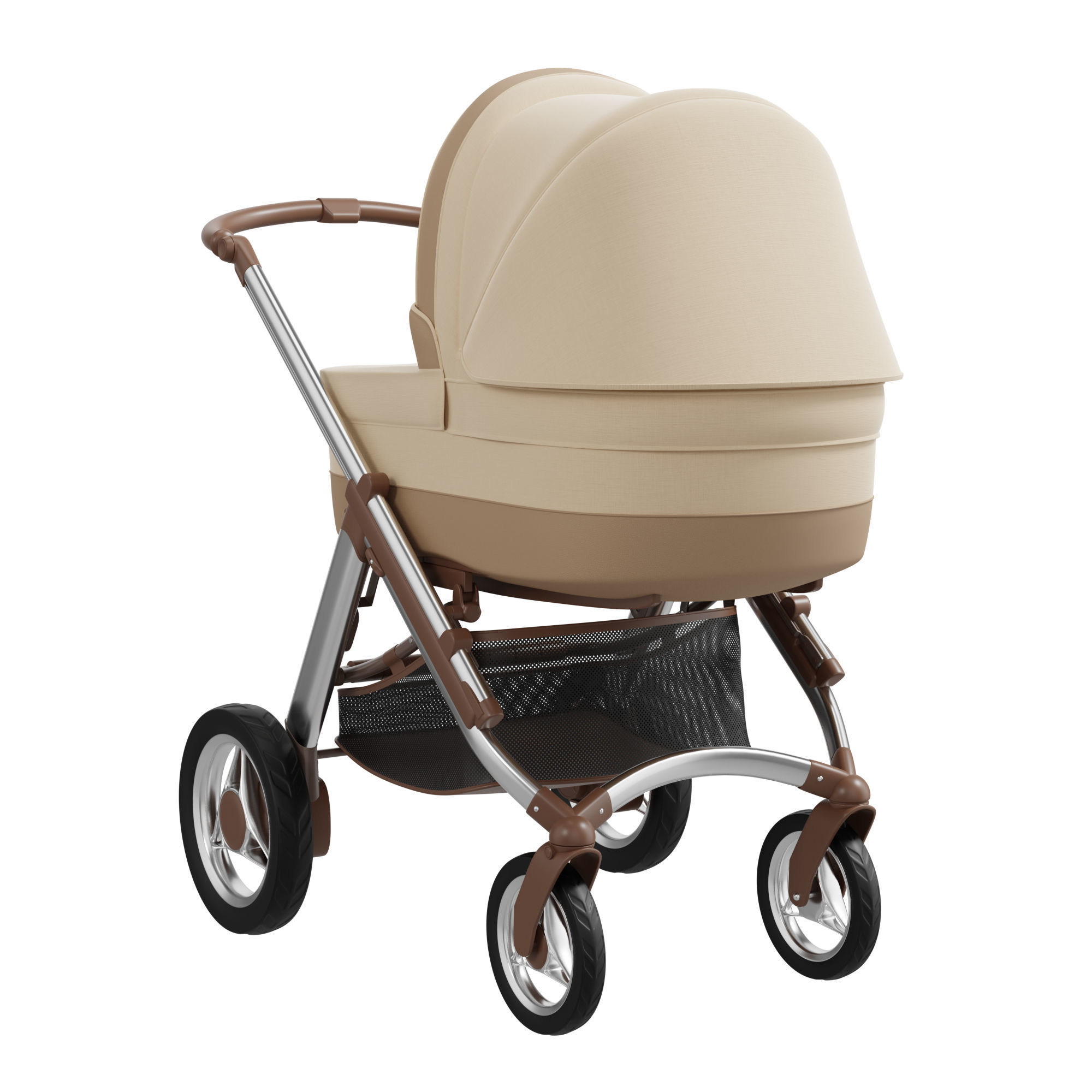 Evolution stroller 3D model_4