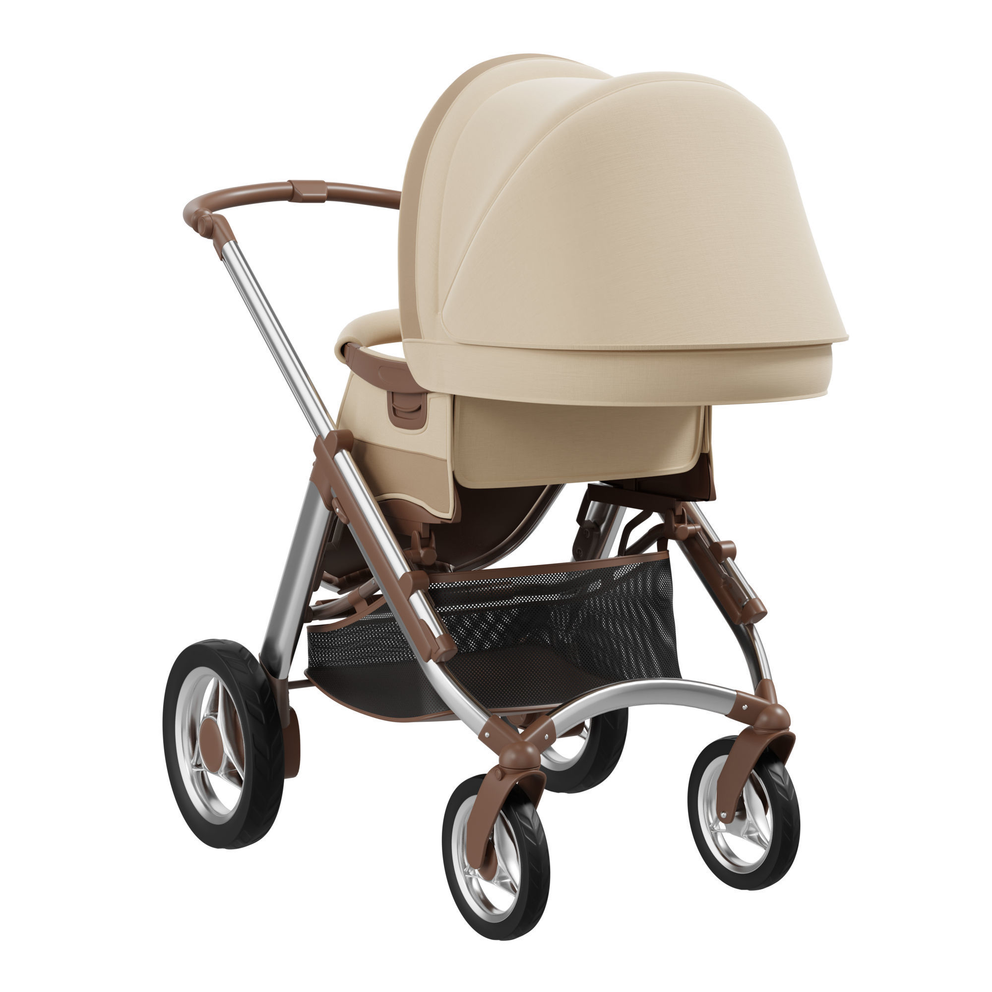 Evolution stroller 3D model_2
