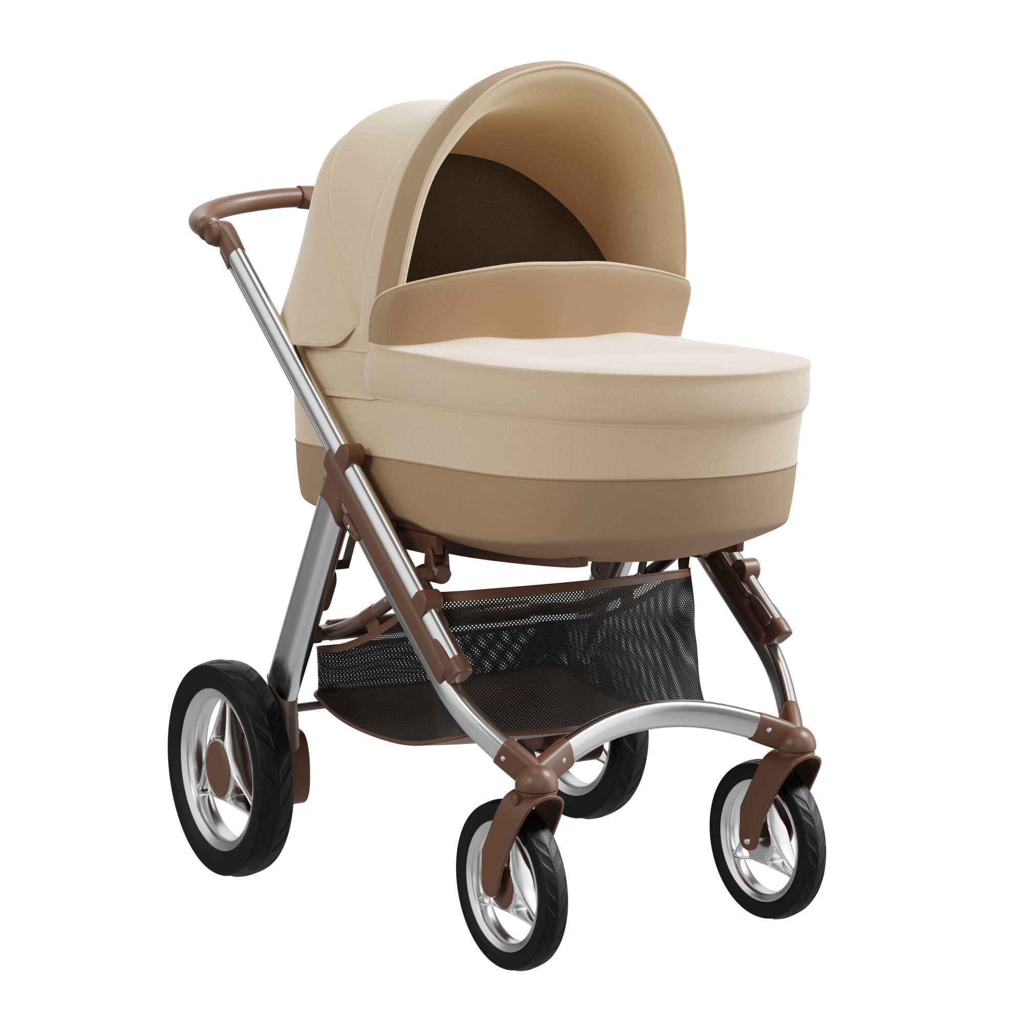 Evolution stroller 3D model_3