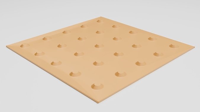 tactile paving Free 3D model