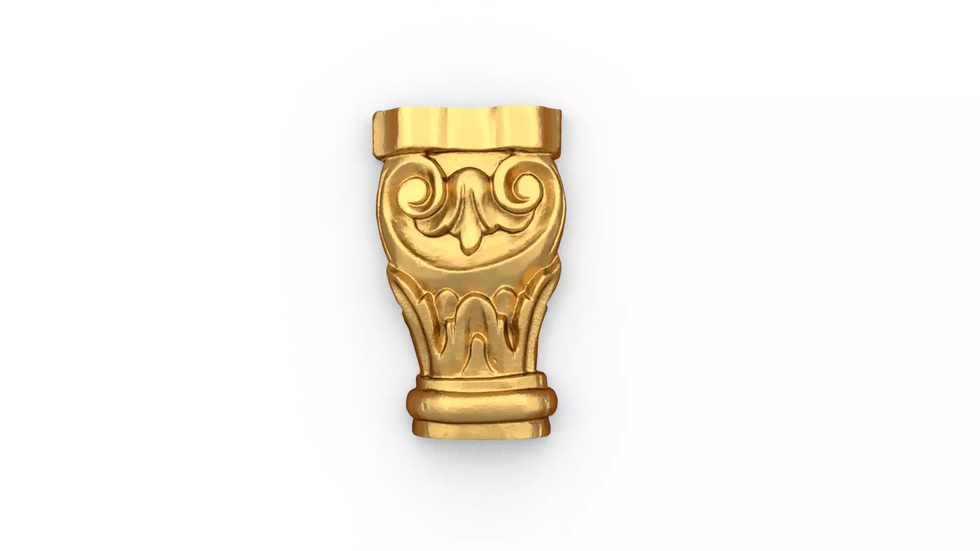 Classic carved decor ornament 497 3D print model_0