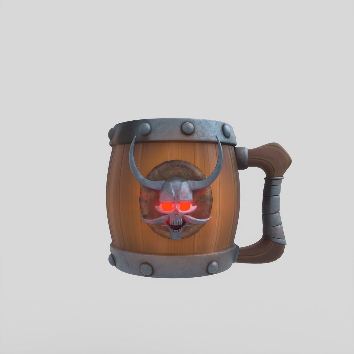 Stylized mug 3D model_5