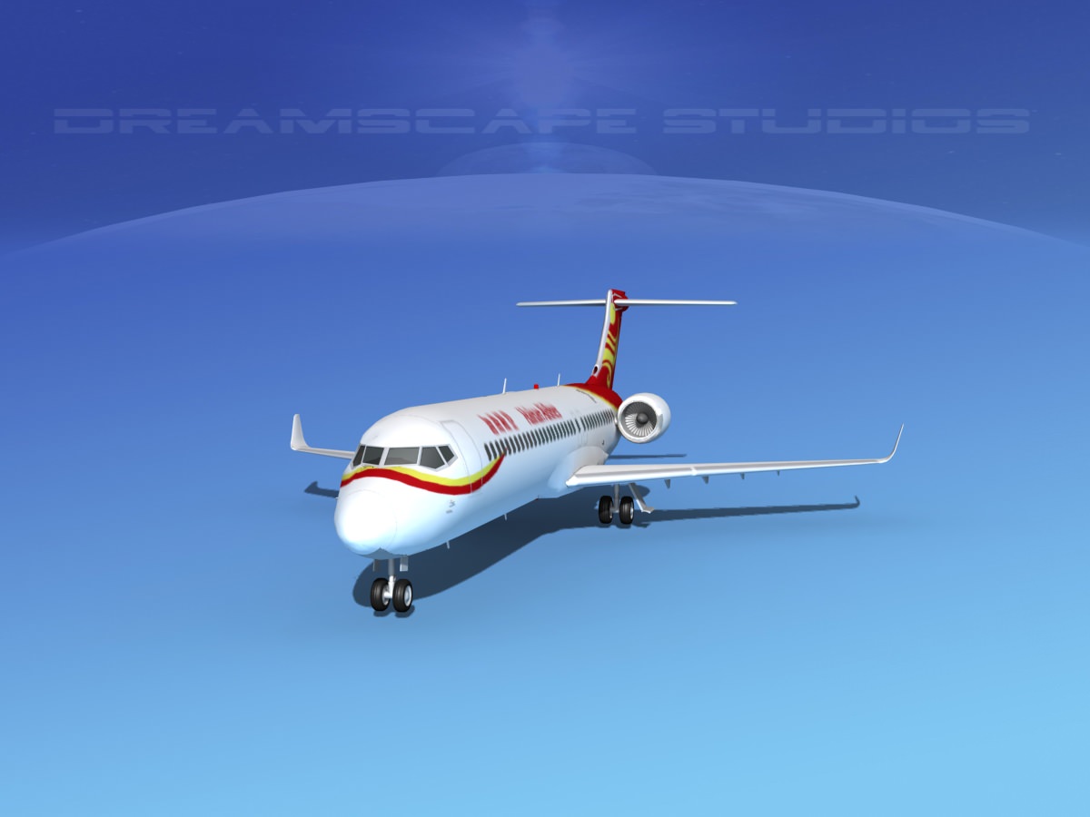 Comac ARJ21-700 Hainan Airlines 3D model_2