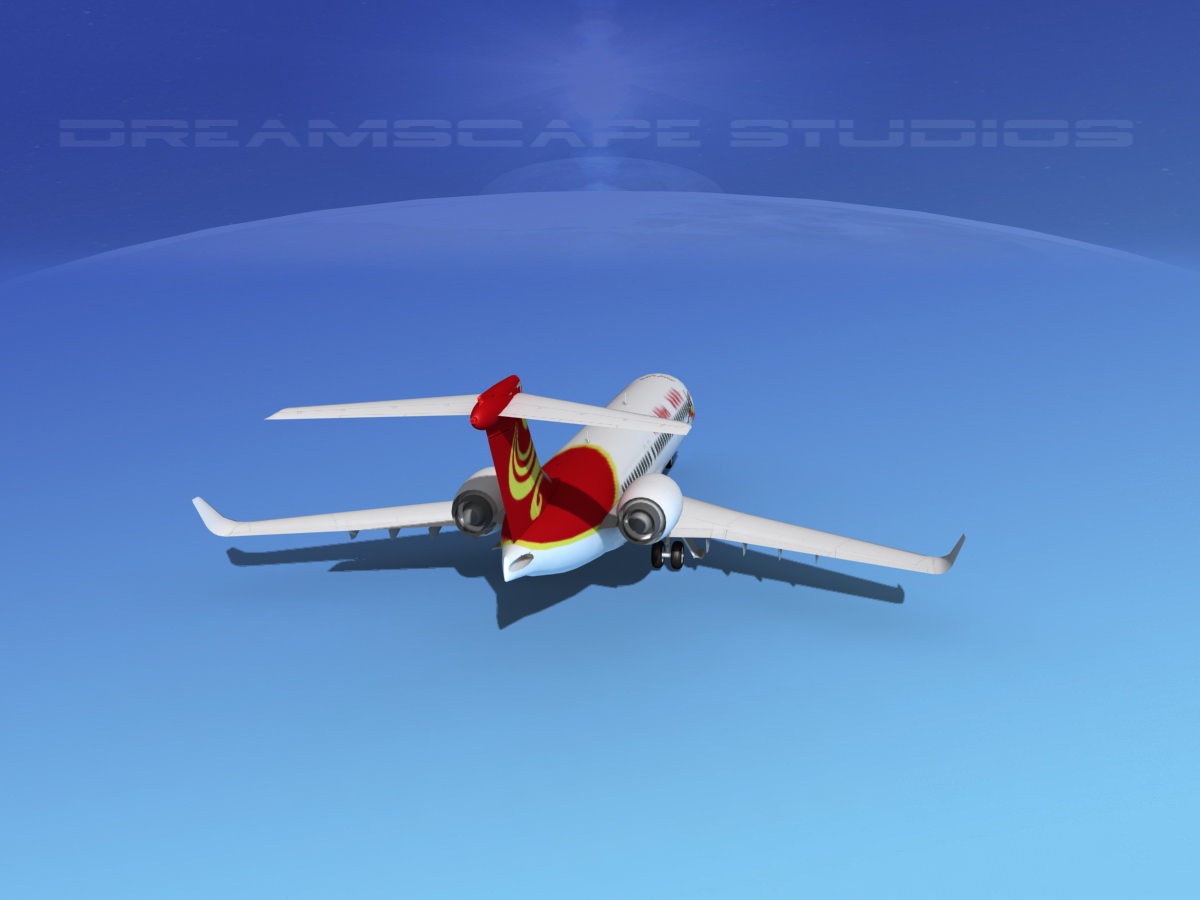 Comac ARJ21-700 Hainan Airlines 3D model_6