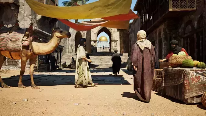 Jerusalem Unreal Engine 5 3D model
