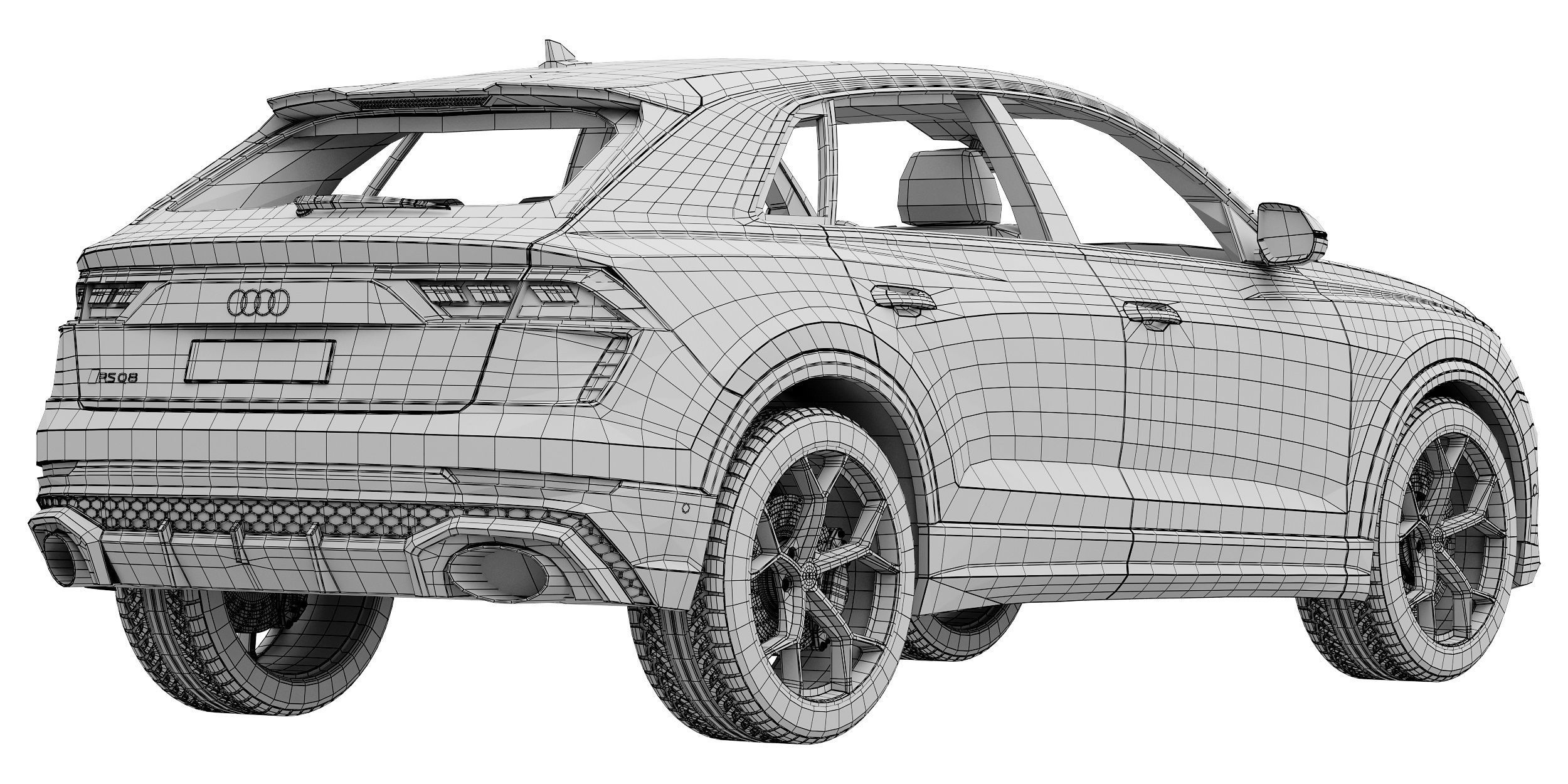 Audi RS Q8 performance 3D model_16
