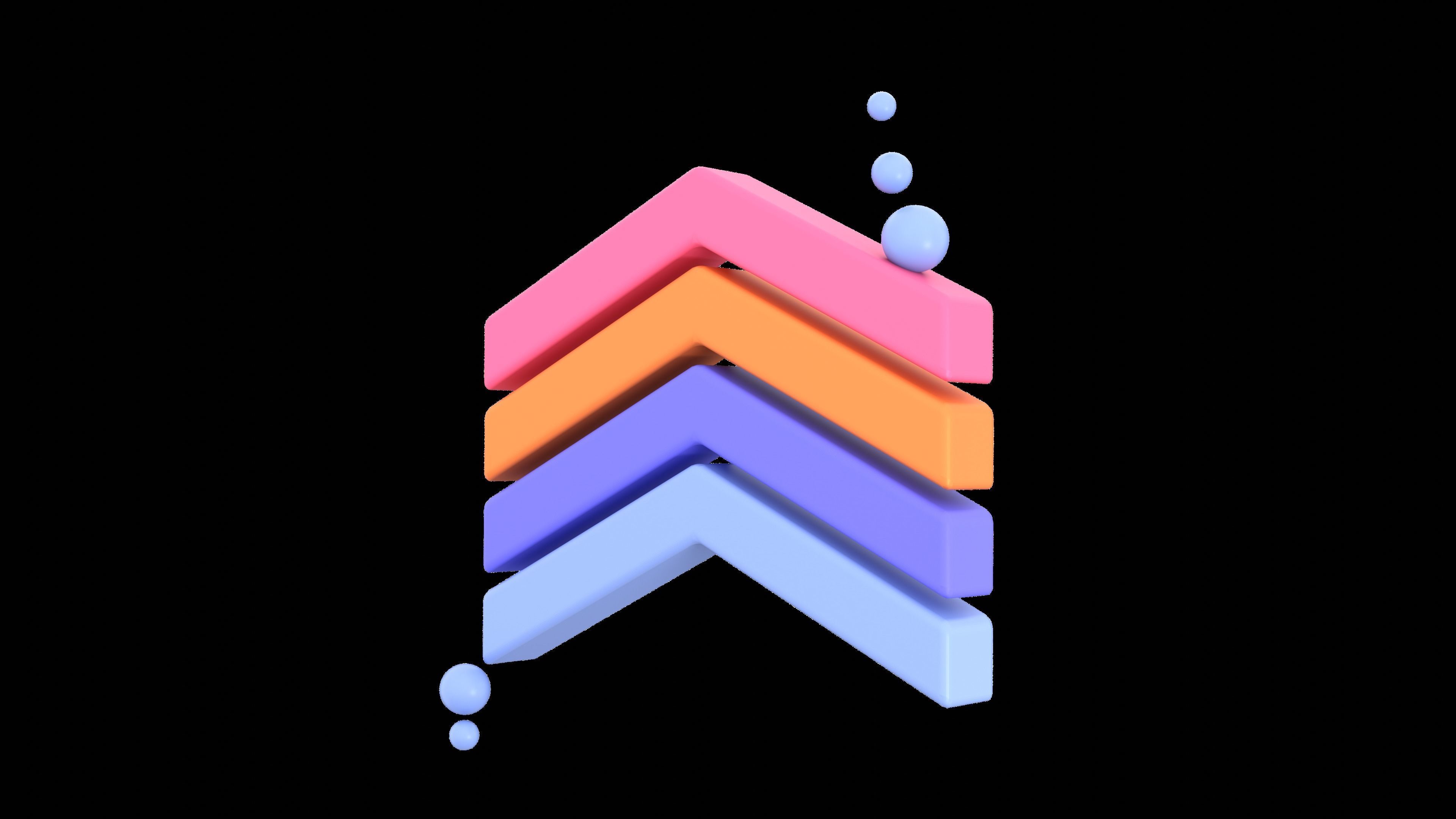  Chart and Statistic 3d Icon set Data icon Model Low-poly model  Low-poly 3D model_3