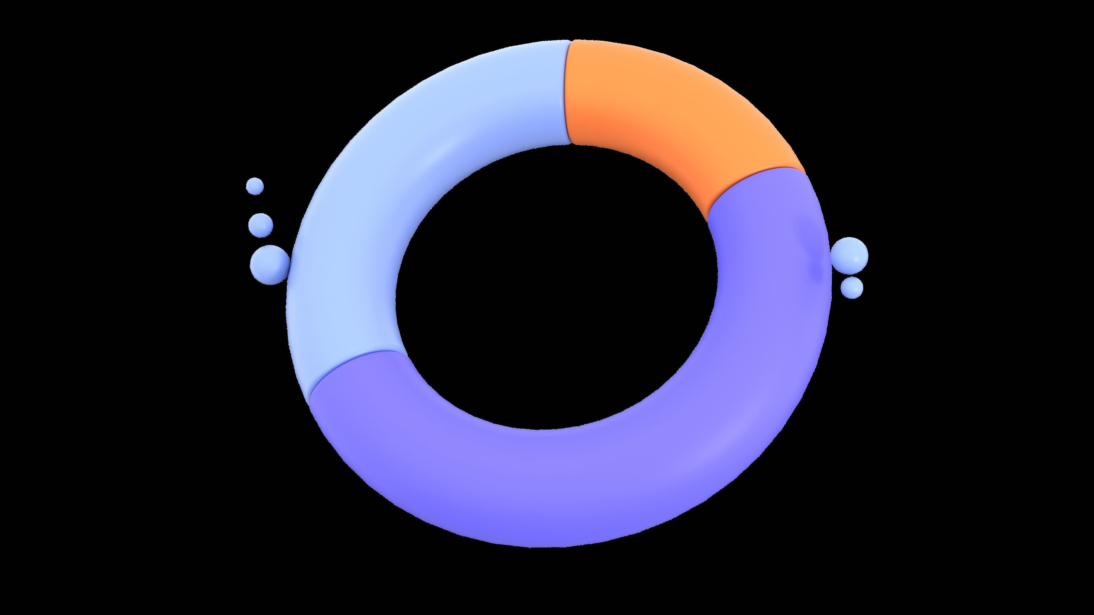  Chart and Statistic 3d Icon set Data icon Model Low-poly model  Low-poly 3D model_7