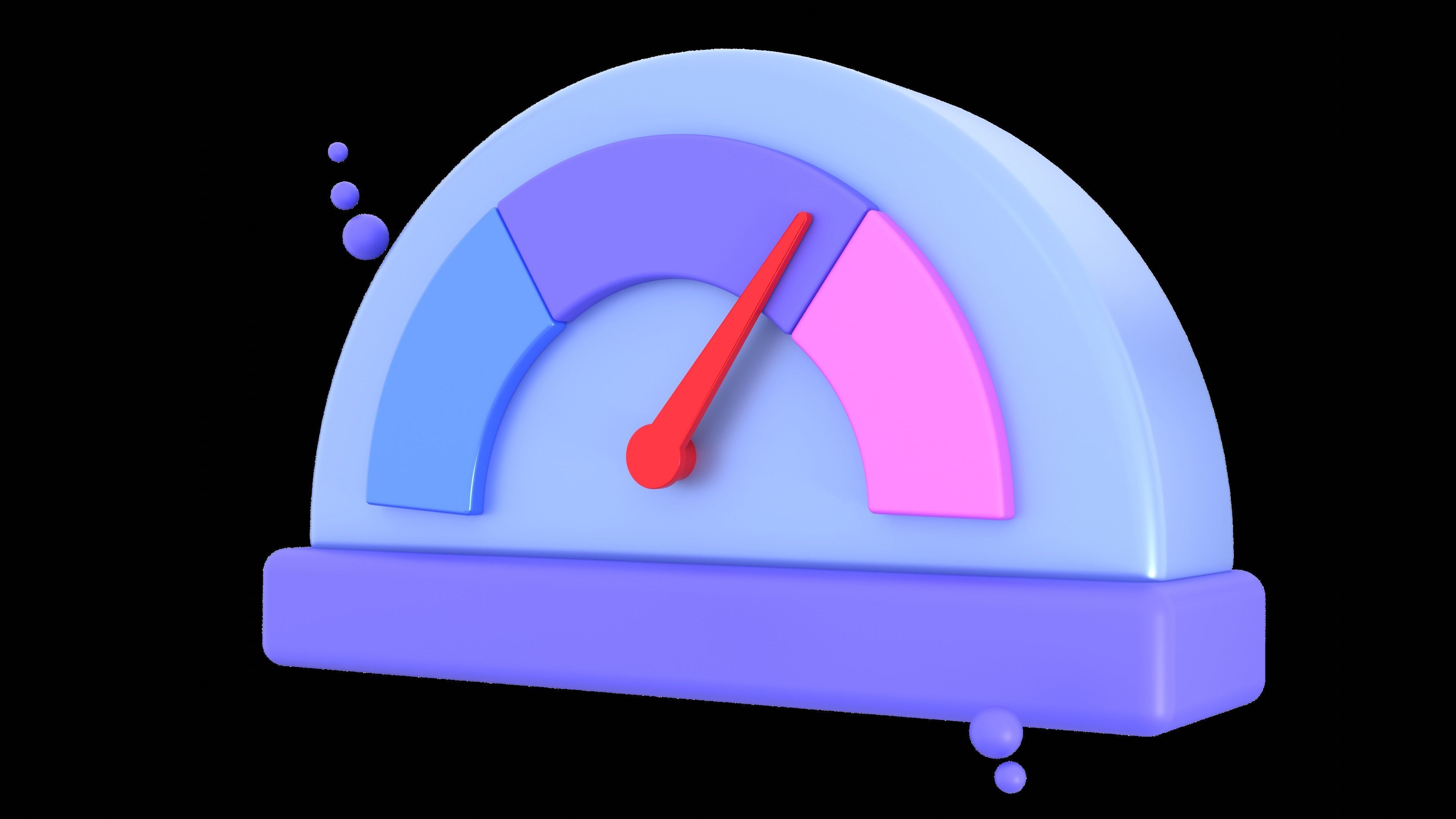  Chart and Statistic 3d Icon set Data icon Model Low-poly model  Low-poly 3D model_5